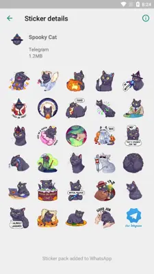 Stickers for WA - Halloween android App screenshot 2