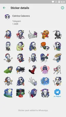 Stickers for WA - Halloween android App screenshot 4